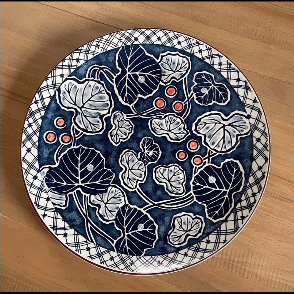 Vintage Large Decorative Serving Dish Plate
